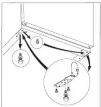ELECTROLUX ERT 14001 W - Changement du sens d'ouverture de la porte - 1