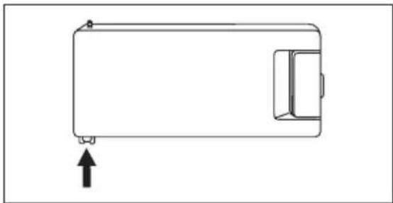 ELECTROLUX ERT 14001 W - Inversion du sens d'ouverture de la porte du compartment Congélateur - 4