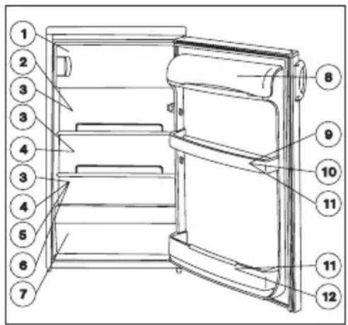 ELECTROLUX ERT 14001 W - Tips om opbevaring - 1