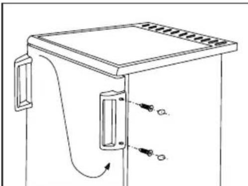 ELECTROLUX ERT 14001 W - AEndring af dorens abningsretning - 4