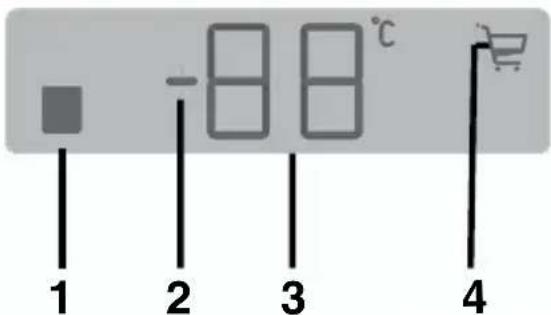 ELECTROLUX ERP 34900 X - Afficheur - 1