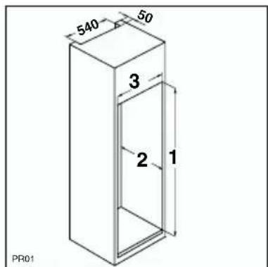 ELECTROLUX ERP 34900 X - Instructions pour l'encastrement - 2
