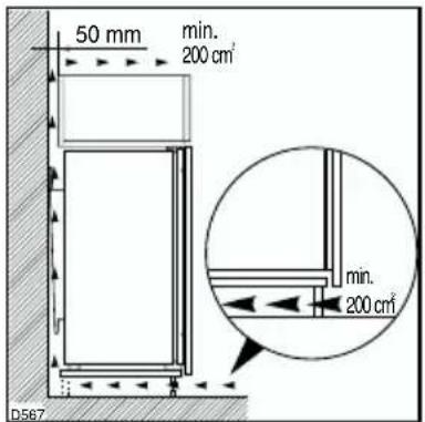 ELECTROLUX ERP 34900 X - Instructions pour l'encastrement - 1