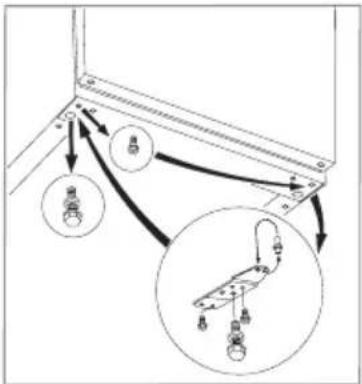 ELECTROLUX ERT 16002 W8 - Montere døren på motsatt side - 1