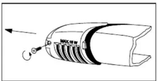 ELECTROLUX ERT 16002 W8 - Sisävalo - lampun vaihtaminen - 1