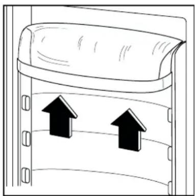 ELECTROLUX ERN 23500 - Balconnets - 1