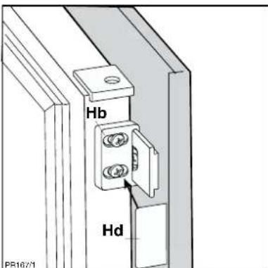 ELECTROLUX ERN 16500 - Dimensions of the recess - 12