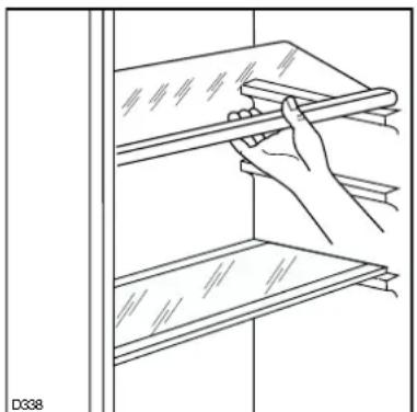 ELECTROLUX ERN 16500 - Hyllor - 1