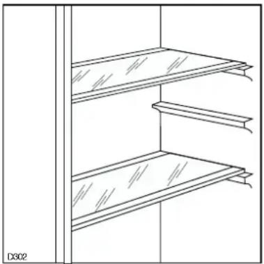 ELECTROLUX ERN 16500 - Legvlakken - 1