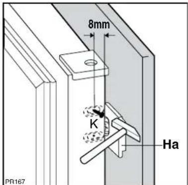 ELECTROLUX ERN 16500 - Dimensions of the recess - 10