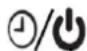 ELECTROLUX EKF966 - To set the clock in 24-hour cycle - 1