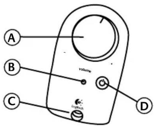 LOGITECH Z3e - WARNING: TO REDUCE THE RISK OF ELECTRIC SHOCK, DO NOT EXPOSE THIS APPARATUS TO RAIN OR MOISTURE. - 2