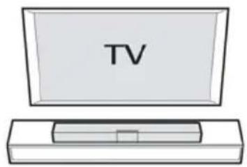 TOSHIBA SBK1 - Postavljanje 3D Sound Bar SB1 - 1