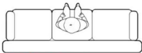 TOSHIBA SBK1 - Postavljanje 3D Sound Bar SB1 - 9