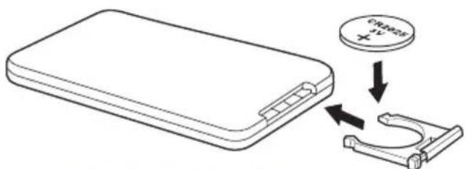 TOSHIBA SBK1 - Auswechseln der Batterie - 2
