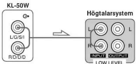 SONY SAKL50 - Anslutningar - 1