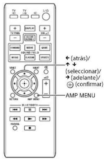 SONY SACT370 - Ajuste de la configuración - 3
