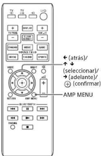 SONY SACT370 - Ajuste de la configuración - 2