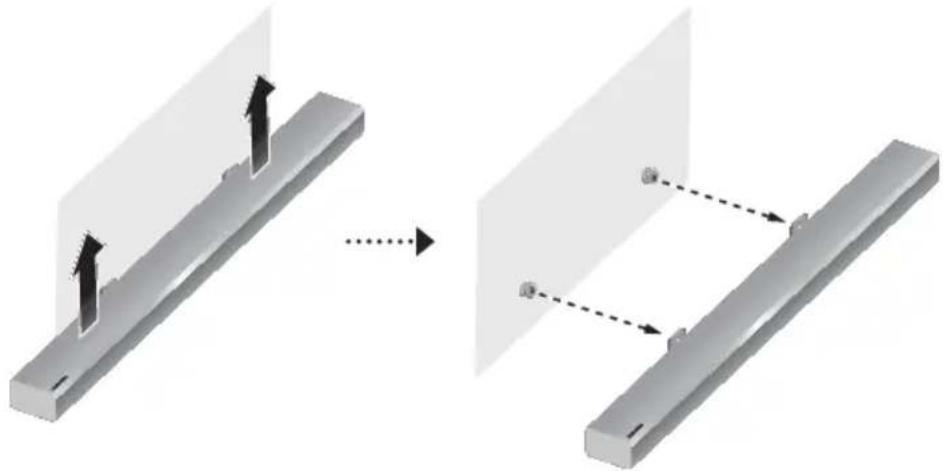 SAMSUNG HWK950 - ΑΦΑΙΡΕΣ'Η ΤΟΥ SOUNDBAR ΑΠΟ ΤΟΝ ΤΟΙΧΟ - 1