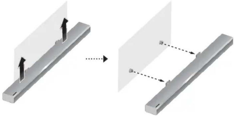 SAMSUNG HWK950 - SOUNDBAR VON DER WAND ABNEHMEN - 1