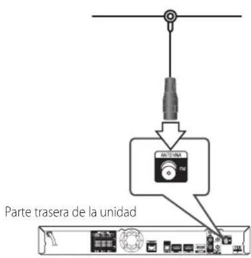 PIONEER SBD616SB - Conexión de la antena - 1