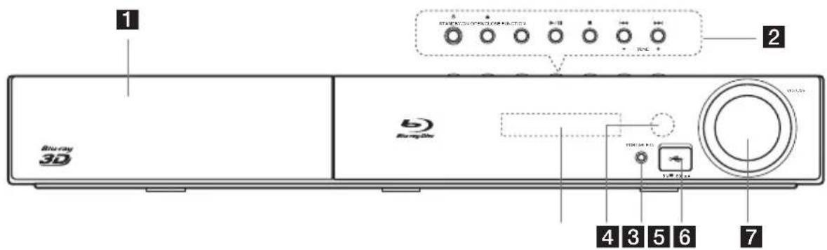 PIONEER SBD616SB - Frontpaneel - 1