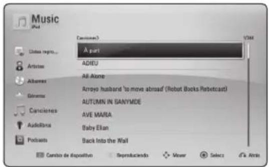 PIONEER SBD616SB - Disfrutar del iPod en la pantalla - 1