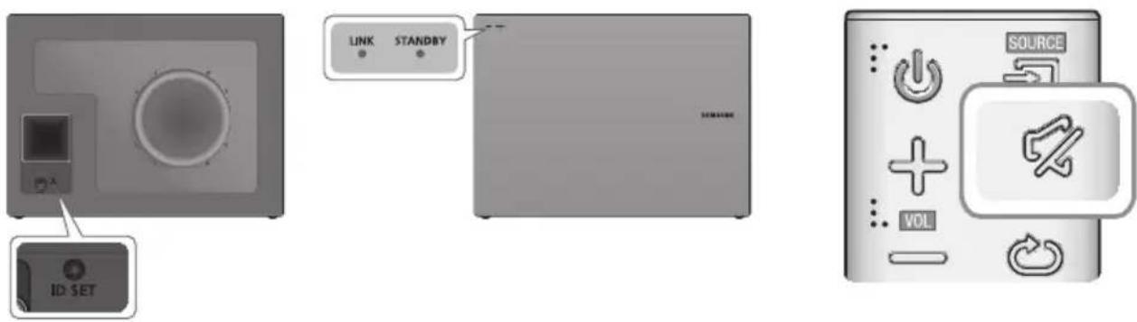 SAMSUNG HWK651 - MAnueller VerbindunGsAufbAu Mit deM subWOOfer - 2