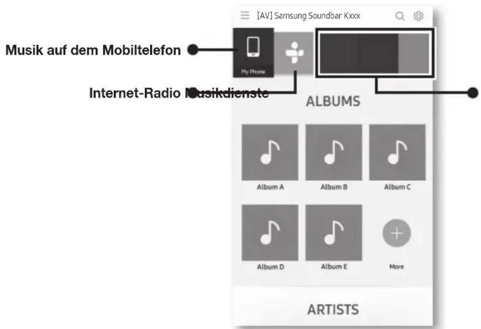 SAMSUNG HWK651 - ▶Samsung Multiroom-App starten - 2