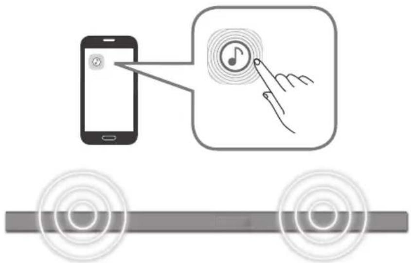 SAMSUNG HWK651 - ▶Lancement de l'application Samsung Multiroom - 1