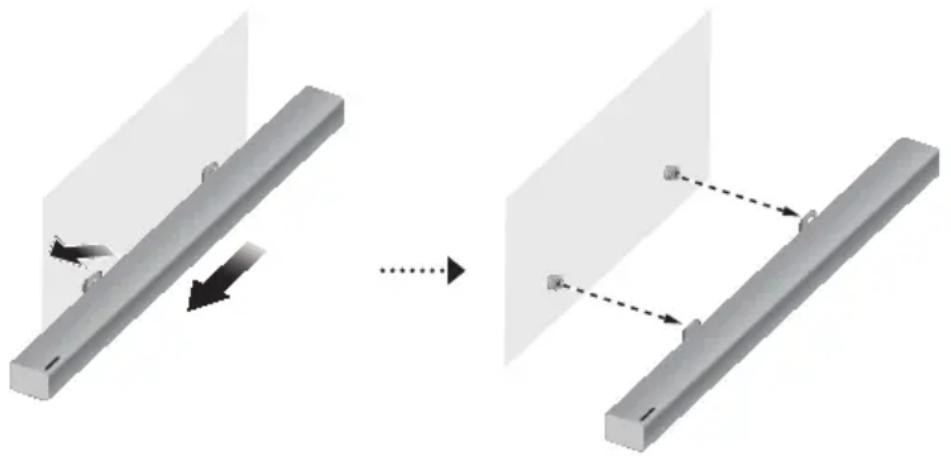 SAMSUNG HWK651 - ΑΦΑΙΡΕΣ'Η ΤΟΥ SOUNDBAR ΑΠΟ ΤΟΝ ΤΟΙΧΟ - 1