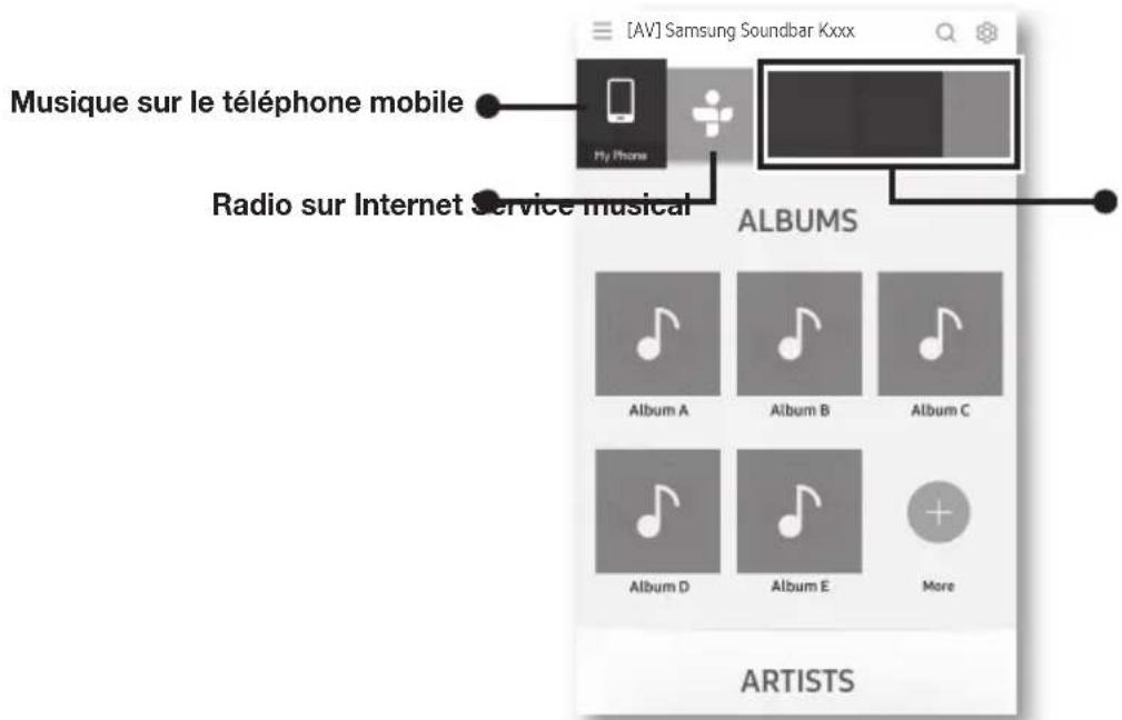 SAMSUNG HWK651 - ▶Lancement de l'application Samsung Multiroom - 2