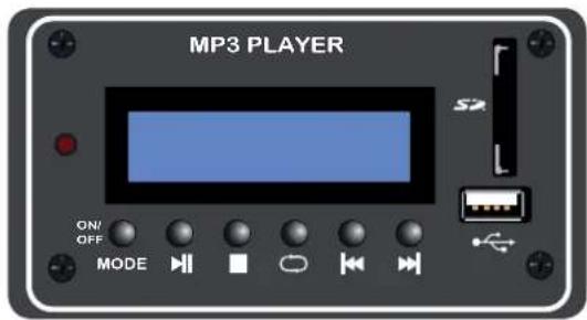 ALECTO PAS215 P - FONCTIONNEMENT DU LECTEUR MP3 - 1