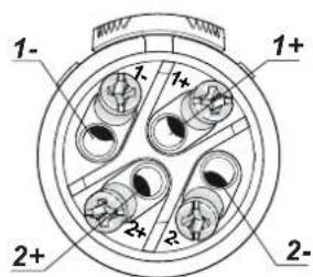ALECTO PAS215 P - Raccordement XLR équilibré: - 3
