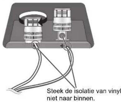 TECHNICS SBC700E - De luidsprekerkabels verbinden - 4
