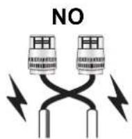 TECHNICS SBC700E - Preparación de los cables y conexión - 6