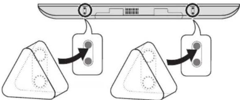 TECHNICS SBT200 - Utilizzo delle basi in dotazione - 2