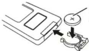 TECHNICS SBT200 - ■ Remplacement de la pile - 2