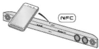 TECHNICS SBT200 - Emparejamiento con dispositivos con Bluetooth usando NFC - 1