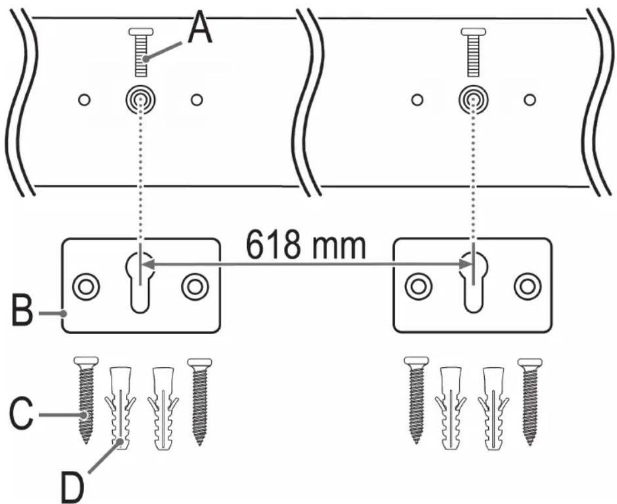 AEG BSS 4815 - Wandmontage - 1