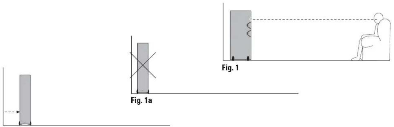 Paradigm Studio 60 - SPEAKER PLACEMENT AND CONNECTION (pictorial) - 1