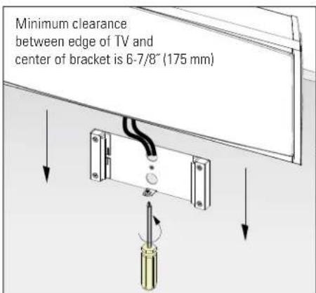 Paradigm Studio 60 - ADJUST BRACKETS TO ACHIEVE DESIRED ANGLE OF TILT: - 4