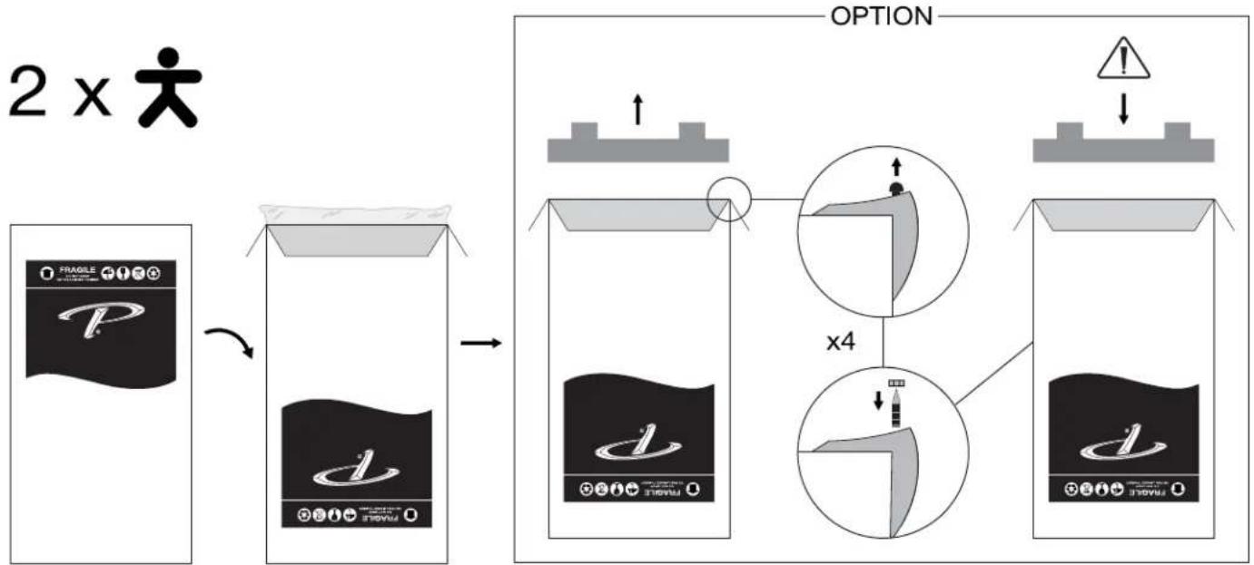 Paradigm Studio 60 - INSTRUCTIONS DE DÉBALLAGE (figures) - 1