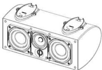 Paradigm Studio 60 - USE OF THIS TILT BRACKET IS RECOMMENDED, BUT OPTIONAL - 1