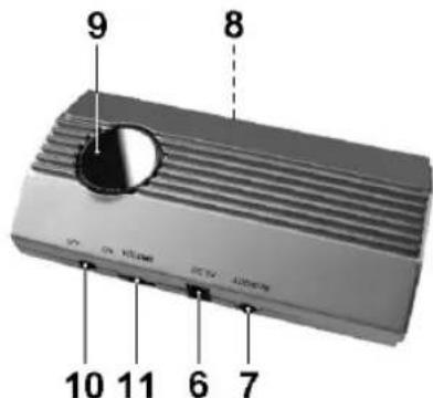 CLATRONIC SLS 693 - Wlasciwe ulozenie kabli wyglada nastepujaco: - 3