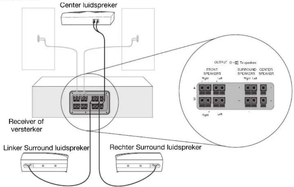 BOSE VCS30 Series II - Aansluitingen controleren - 1
