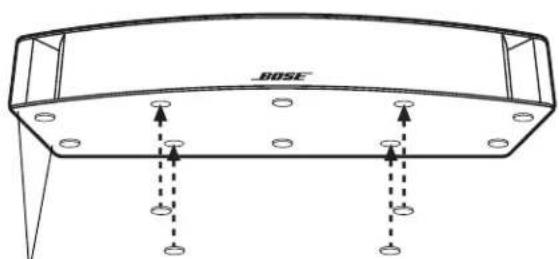BOSE VCS30 Series II - Place the center speaker - 2