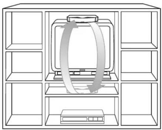 BOSE VCS30 Series II - Place the center speaker - 1
