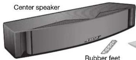 BOSE VCS30 Series II - Setting Up - 1