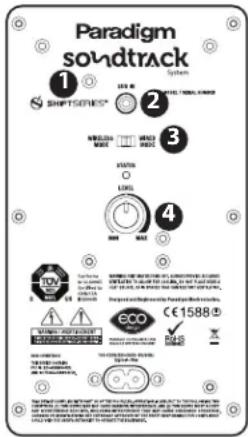 Paradigm Soundtrack System - SETTING UP THE SUBWOOFER - 1